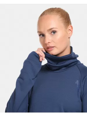 Pulover elastic pentru femei KILPI ROLO-W UL0210KI ALBASTRU ÎNCHIS