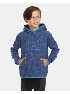 Hanorac fleece pentru băieți KILPI FLOND-JB UJ0207KI ALBASTRU ÎNCHIS