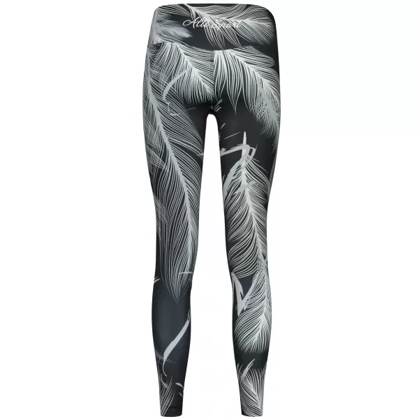  Jambiere lungi premium de damă ALTISPORT VOJ/ALW001LEG01 GRI INCHIS 