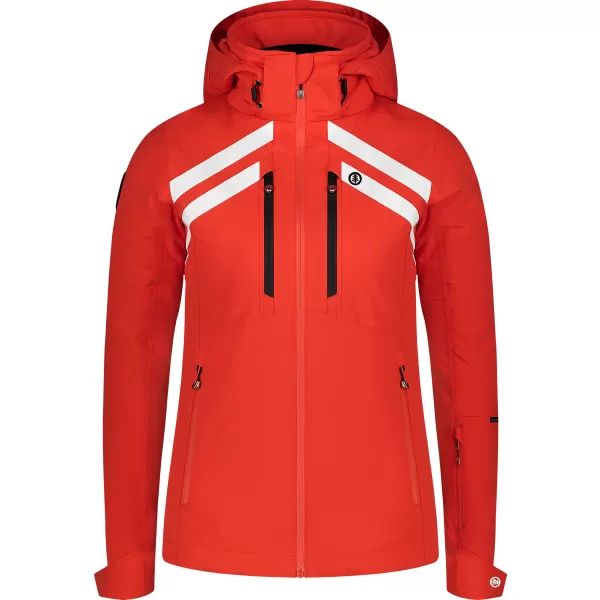  Jachetă de schi pentru femei NORDBLANC CREVASSE NBWJL7932 CERNEALĂ PORTOCALIE 