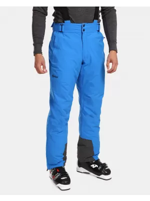 Pantaloni de schi pentru bărbați KILPI MIMAS-M UM0406KI ALBASTRU