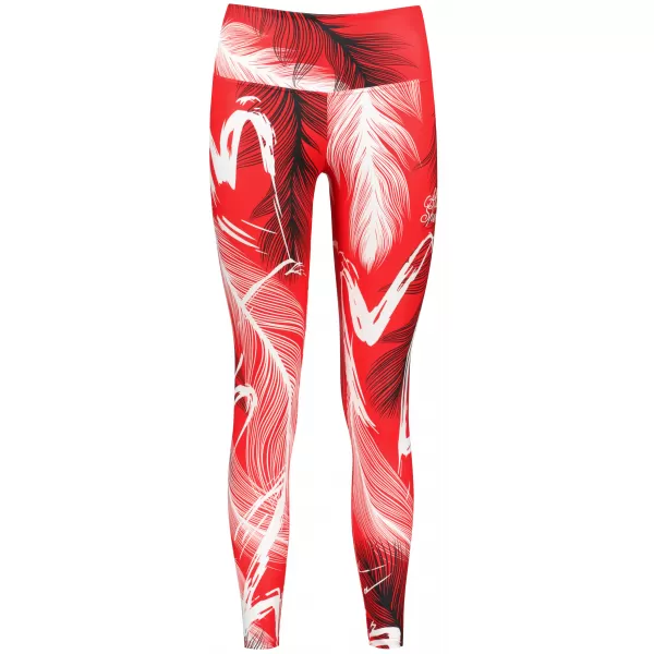  Jambiere lungi premium de damă ALTISPORT VOJ/ALW001LEG01 ROȘU 