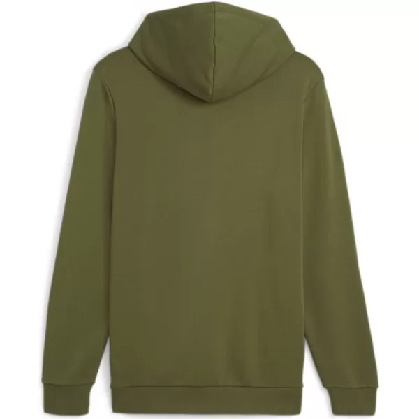  Hanorac pentru bărbați PUMA ESS+ 2 COL BIG LOGO HOODIE 586765-35 VERDE 