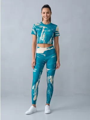 Jambiere lungi premium de damă ALTISPORT VOJ/ALW010LEG01 KEROSEN/MARO