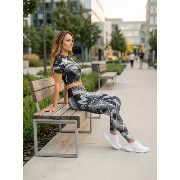  Jambiere lungi premium de damă ALTISPORT VOJ/ALW001LEG01 GRI INCHIS 