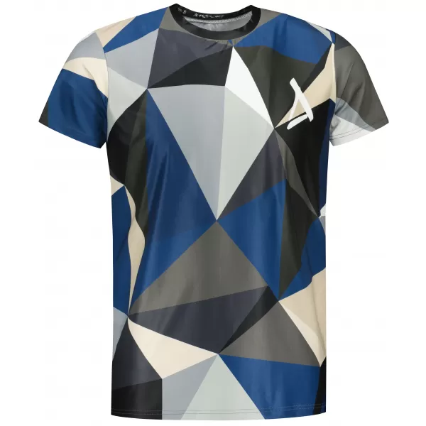 Tricou funcțional premium plus pentru bărbați ALTISPORT VOJ/ALM007TR02 BLEUMARIN/MARO 