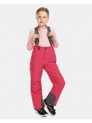 Pantaloni de schi pentru copii KILPI MIMAS-J UJ0401KI ROZ
