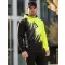 Hanorac funcțional premium pentru bărbați ALTISPORT VOJ/ALM006MI01 NEGRU ȘI GALBEN