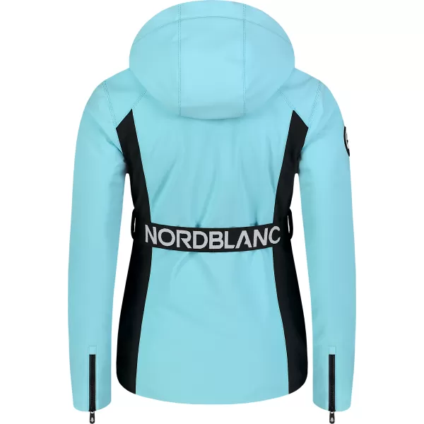  Jachetă de schi softshell pentru femei NORDBLANC APRES-SKI NBWJL7928 ALBASTRU DESCHIS 