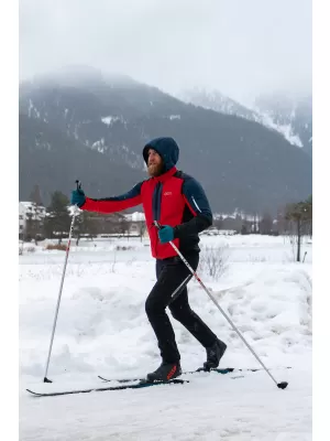Pantaloni softshell izolați pentru bărbați NORDBLANC SETOF NBWPM7987 NEGRU
