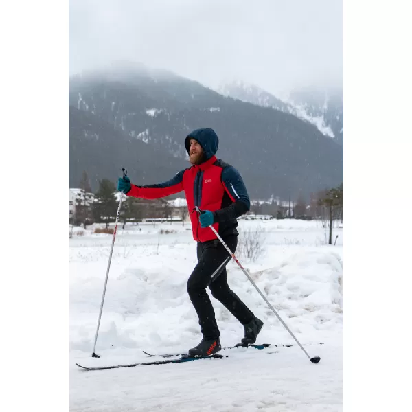  Pantaloni softshell izolați pentru bărbați NORDBLANC SETOF NBWPM7987 NEGRU 