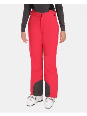 Pantaloni de schi pentru femei KILPI ELARE-W UL0406KI ROZ