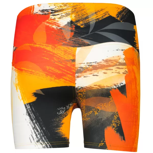  Jambiere scurte premium de damă ALTISPORT VOJ/ALW019LEG03 PORTOCALE 
