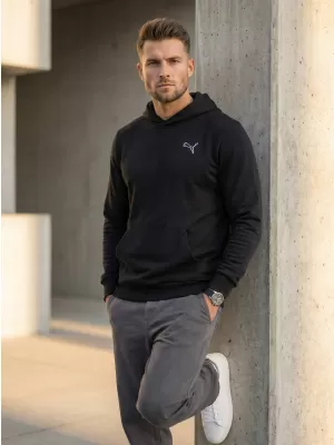 Hanorac pentru bărbați PUMA BETTER ESSENTIALS HOODIE 675978-01 NEGRU