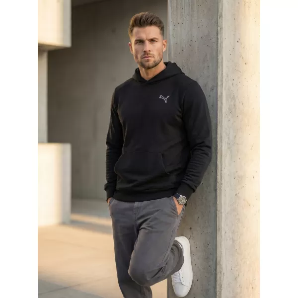  Hanorac pentru bărbați PUMA BETTER ESSENTIALS HOODIE 675978-01 NEGRU 