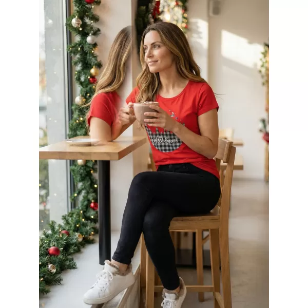  Tricou pentru femei ALTISPORT VANOCE01W122 ROȘU 