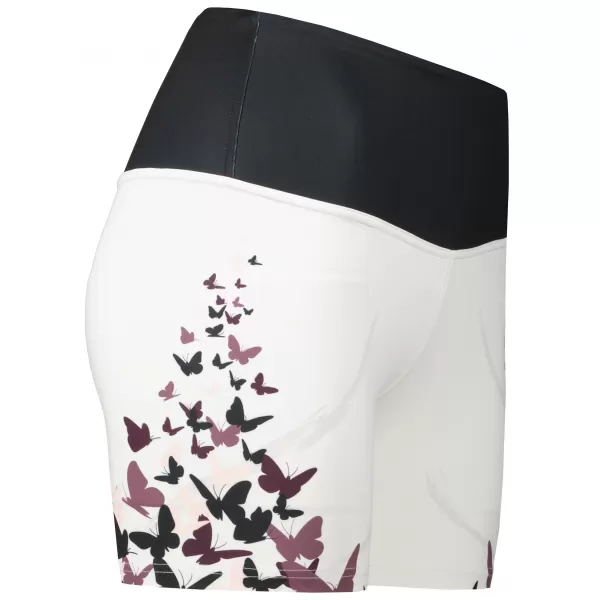  Jambiere scurte premium de damă ALTISPORT VOJ/ALW022LEG03 ALB 