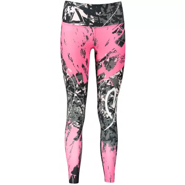  Jambiere lungi premium de damă ALTISPORT VOJ/ALW018LEG01 NEGRU ROZ 