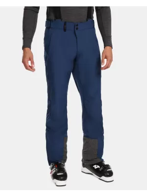 Pantaloni de schi pentru bărbați KILPI RHEA-M UM0409KI ALBASTRU ÎNCHIS