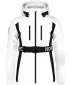 Jachetă de schi softshell pentru femei NORDBLANC APRES-SKI NBWJL7928 ALB