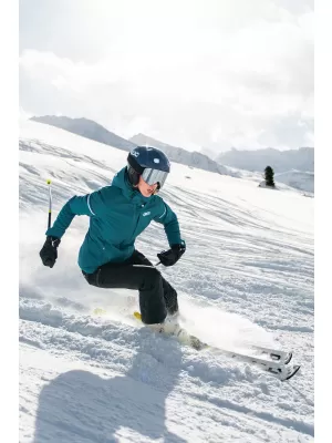 Jachetă de schi pentru femei NORDBLANC ICING NBWJL7931 VERDE