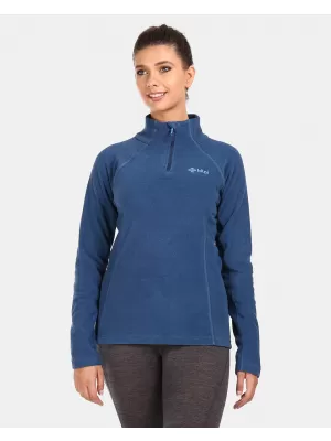 Hanorac de damă din fleece KILPI ALMERI-W UL0209KI ALBASTRU ÎNCHIS