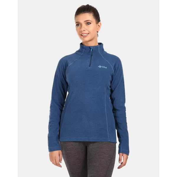 Hanorac de damă din fleece KILPI ALMERI-W UL0209KI ALBASTRU ÎNCHIS 