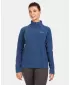 Hanorac de damă din fleece KILPI ALMERI-W UL0209KI ALBASTRU ÎNCHIS