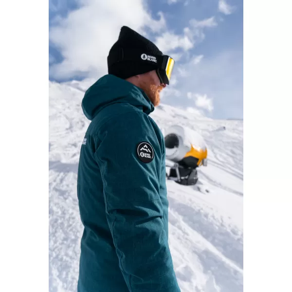  Jachetă de schi pentru bărbați NORDBLANC OFFHAND NBWJM7927 VERDE 