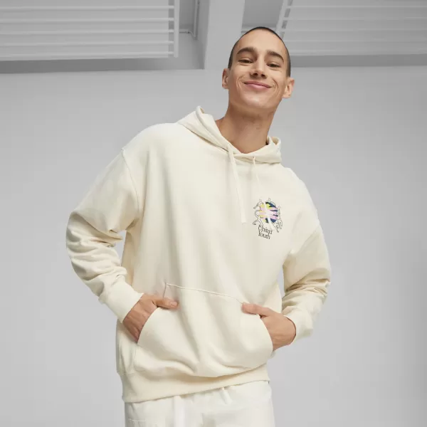  Hanorac pentru bărbați PUMA DOWNTOWN GRAPHIC HOODIE 624361-99 CULORI ASORTATE 