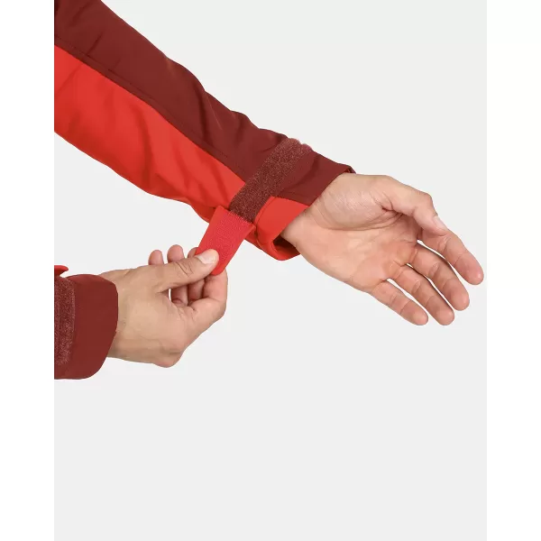  Jachetă softshell pentru bărbați KILPI RAVIO-M UM0126KI ROŞU 