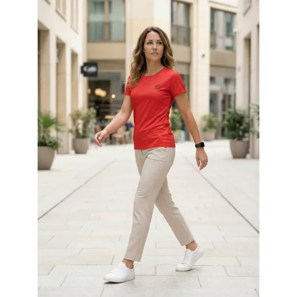 Tricou funcțional premium pentru femei ALTISPORT VOJ/ALW000TR01 ROȘU 
