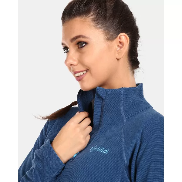  Hanorac de damă din fleece KILPI ALMERI-W UL0209KI ALBASTRU ÎNCHIS 
