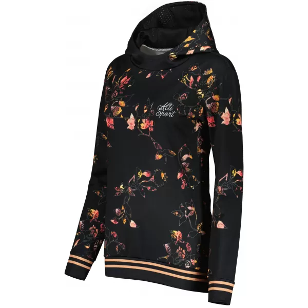  Hanorac premium pentru femei ALTISPORT VOJ/ALW024MI01 NEGRU 