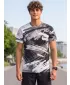 Tricou funcțional premium pentru bărbați ALTISPORT VOJ/ALM014TR01 GRI NEGRU
