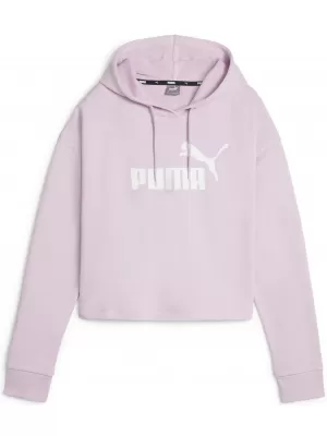 Hanorac de dama PUMA ESS CROPPED LOGO HOODIE TR 586870-60 ROZ