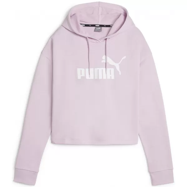  Hanorac de dama PUMA ESS CROPPED LOGO HOODIE TR 586870-60 ROZ 