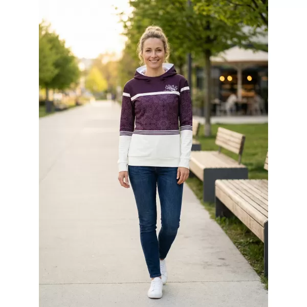  Hanorac premium pentru femei ALTISPORT VOJ/ALW023MI01 VIOLET 