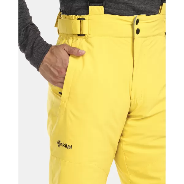 Pantaloni de schi pentru bărbați KILPI MIMAS-M UM0406KI CHIHLIMBAR 