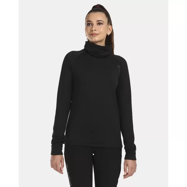  Pulover elastic pentru femei KILPI ROLO-W UL0210KI NEGRU 