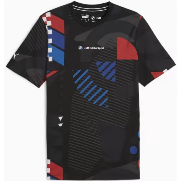  Tricou pentru bărbați PUMA BMW MMS AOP TEE 624153-01 NEGRU 