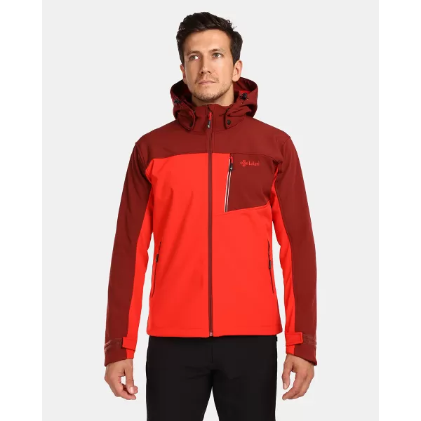  Jachetă softshell pentru bărbați KILPI RAVIO-M UM0126KI ROŞU 