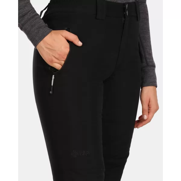  Pantaloni de schi pentru femei KILPI GABONE-W UL0425KI NEGRU 