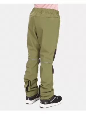 Pantaloni softshell pentru copii KILPI RIZO-J UJ0405KI VERDE