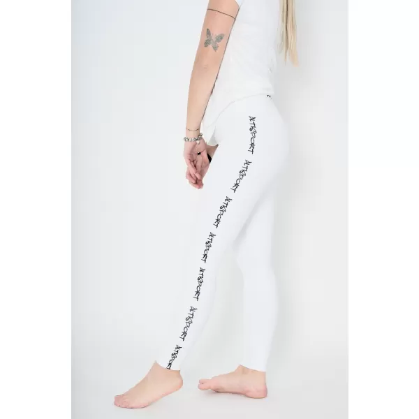  Jambiere lungi premium de damă ALTISPORT VOJ/ALW021LEG01 ALB 