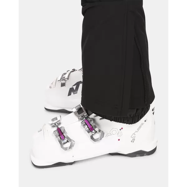  Pantaloni de schi softshell pentru femei KILPI RHEA-W UL0407KI NEGRU 