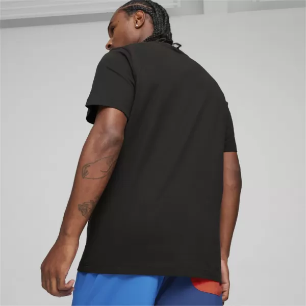 Tricou pentru bărbați PUMA BMW MMS CAR GRAPHIC TEE 2 624158-01 NEGRU 