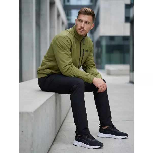  Jachetă pentru bărbați PUMA STYLE WINDBREAKER 623685-33 VERDE 