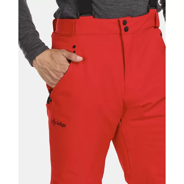  Pantaloni de schi pentru bărbați KILPI METHONE-M UM0405KI ROŞU 