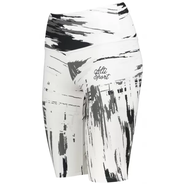 Dámské legíny nad kolena premium ALTISPORT VOJ/ALW010LEG02 BÍLÁ 